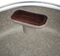 Сотейник со стекл. крышкой и антипригарным покрытием pfluon marble, 26*7,5 см Agness (902-115)