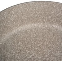 Сотейник со стекл. крышкой и антипригарным покрытием pfluon marble, 26*7,5 см Agness (902-115)