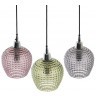 Светильник подвесной каскадный aurora, 65х18 см, сливовый/зеленый/серый (76563)