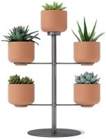 Подставка для растений terrapotta, titanium, 5 горшков (71412)
