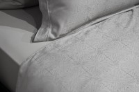 Комплект постельного белья Муар, бамбук, оливковый, Семейный (145*210-2шт) (TT-00014573)