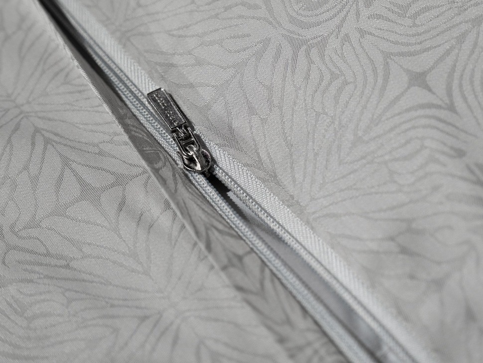 Комплект постельного белья Муар, бамбук, оливковый, Семейный (145*210-2шт) (TT-00014573)