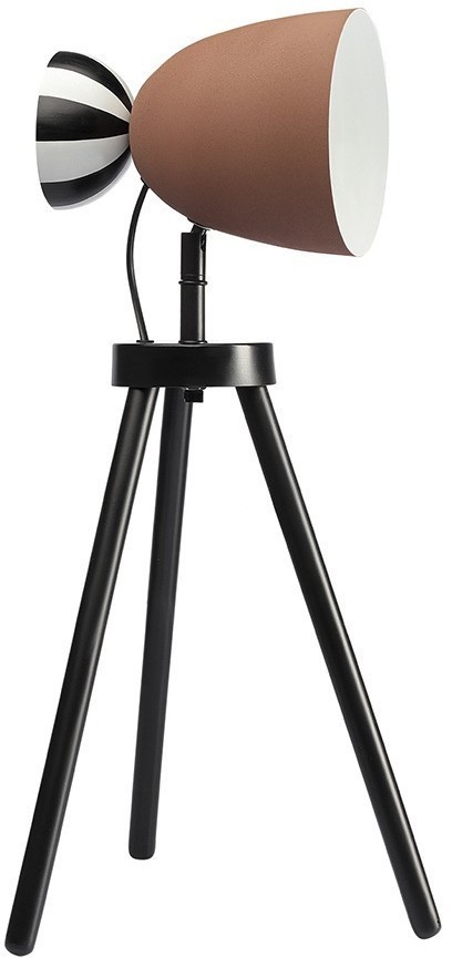 Светильник настольный anniken, D20х58 см, терракотовый (77036)