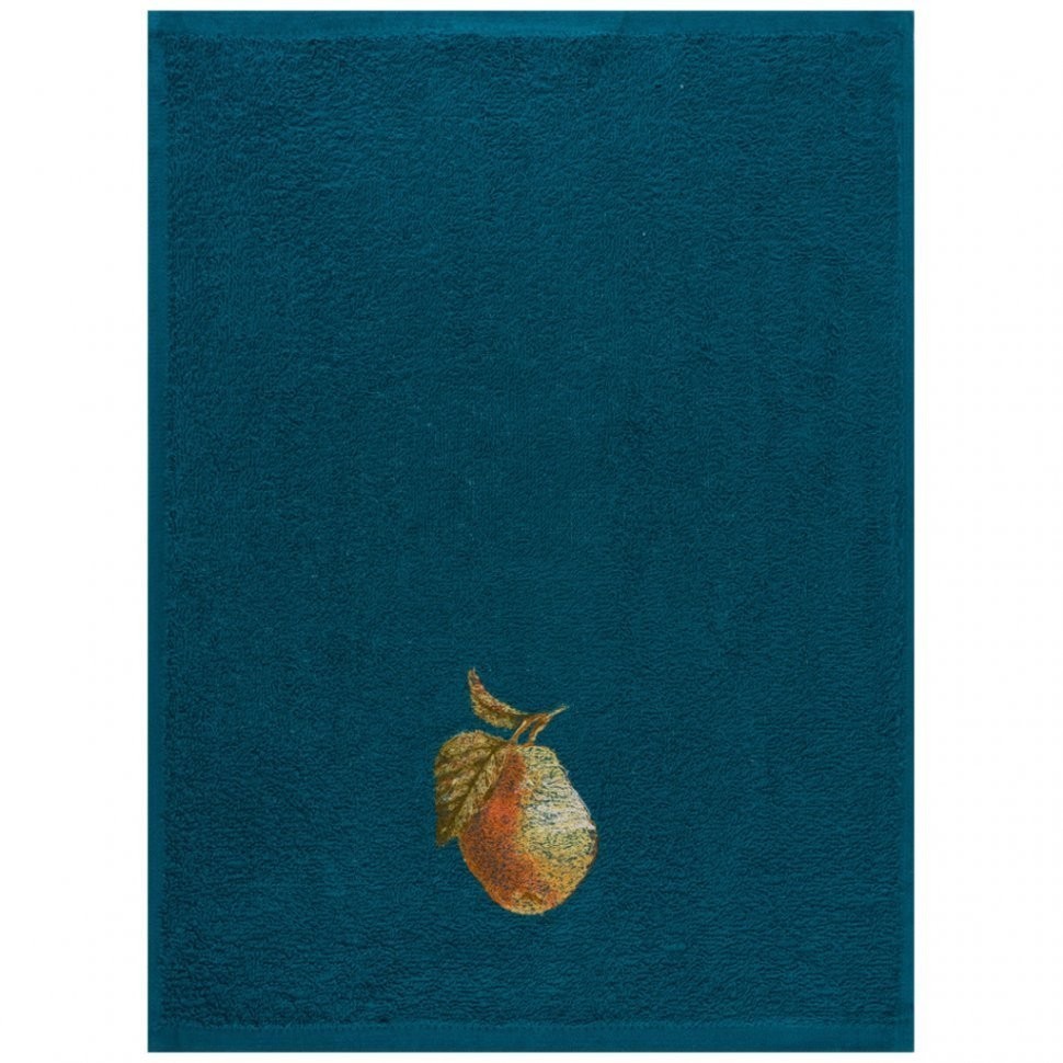 Полотенце махровое 40х70см,"груша"100%хлопок, бирюза SANTALINO (850-600-47)