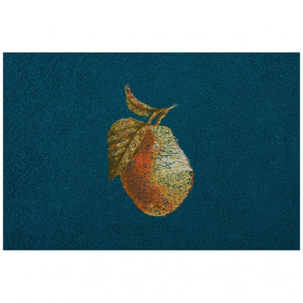 Полотенце махровое 40х70см,"груша"100%хлопок, бирюза SANTALINO (850-600-47)