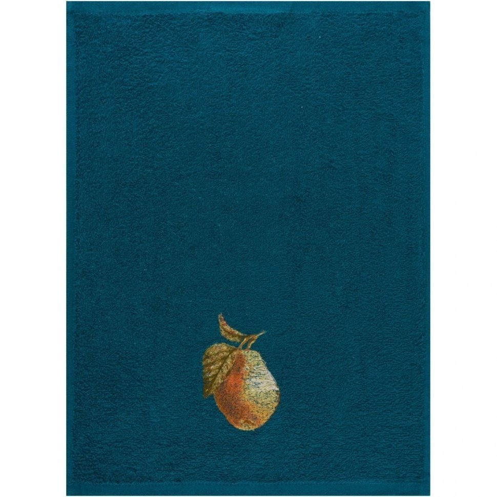 Полотенце махровое 40х70см,"груша"100%хлопок, бирюза SANTALINO (850-600-47)