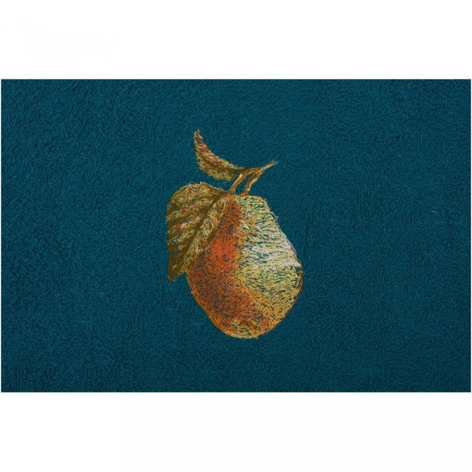 Полотенце махровое 40х70см,"груша"100%хлопок, бирюза SANTALINO (850-600-47)