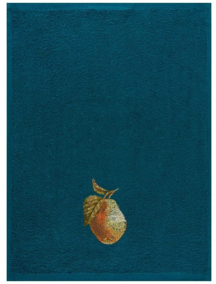 Полотенце махровое 40х70см,"груша"100%хлопок, бирюза SANTALINO (850-600-47)