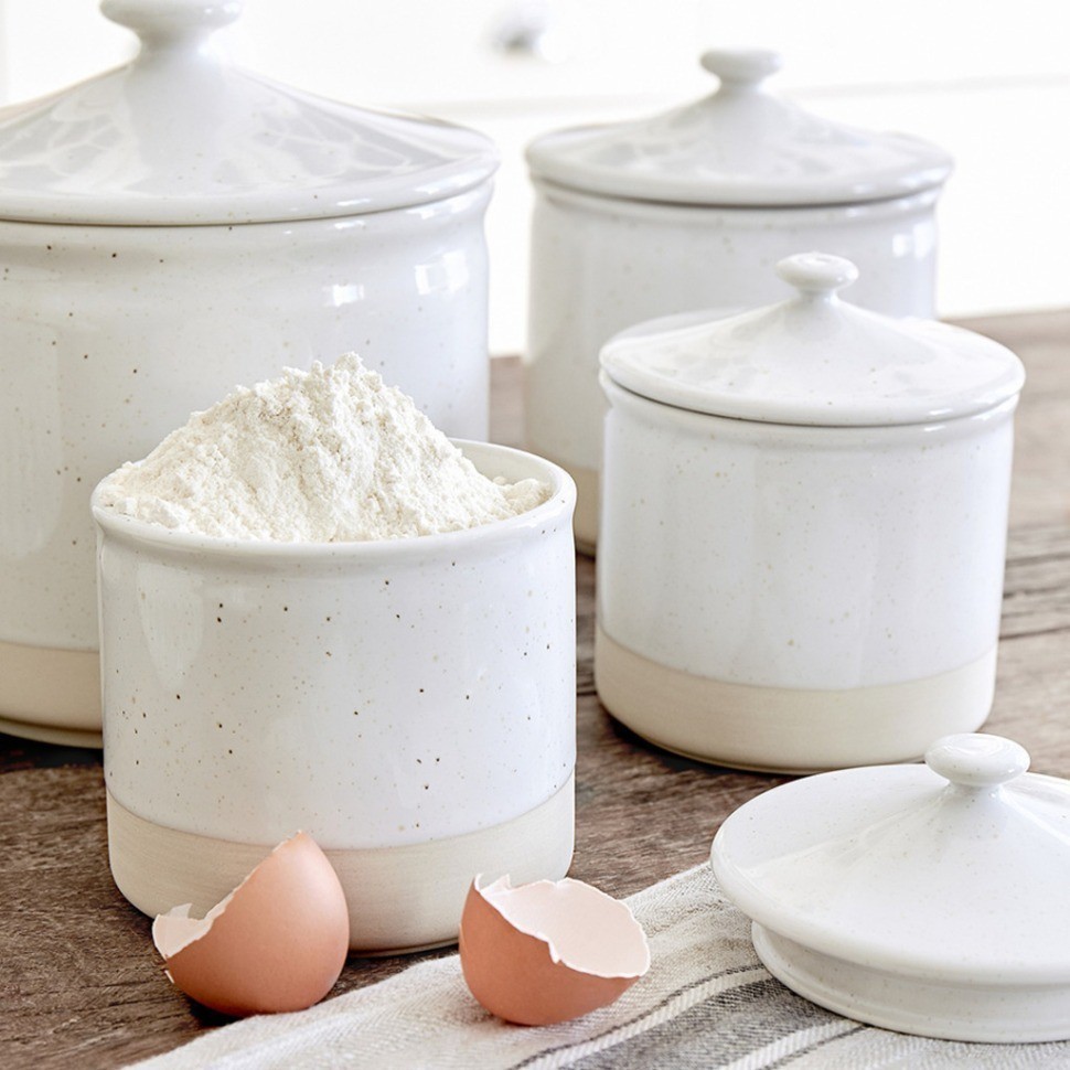 Емкость для хранения FA556-WHI(DX211-02113U), керамика, white, CASAFINA BY COSTA NOVA