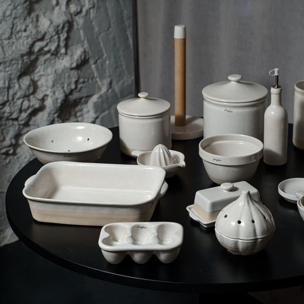 Емкость для хранения FA556-WHI(DX211-02113U), керамика, white, CASAFINA BY COSTA NOVA