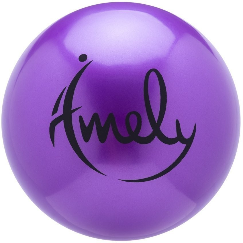 Мяч для художественной гимнастики AGB-301 19 см, фиолетовый (1530768)