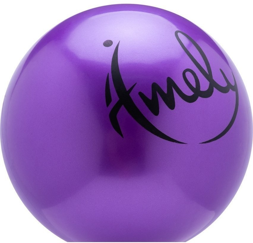 Мяч для художественной гимнастики AGB-301 19 см, фиолетовый (1530768)
