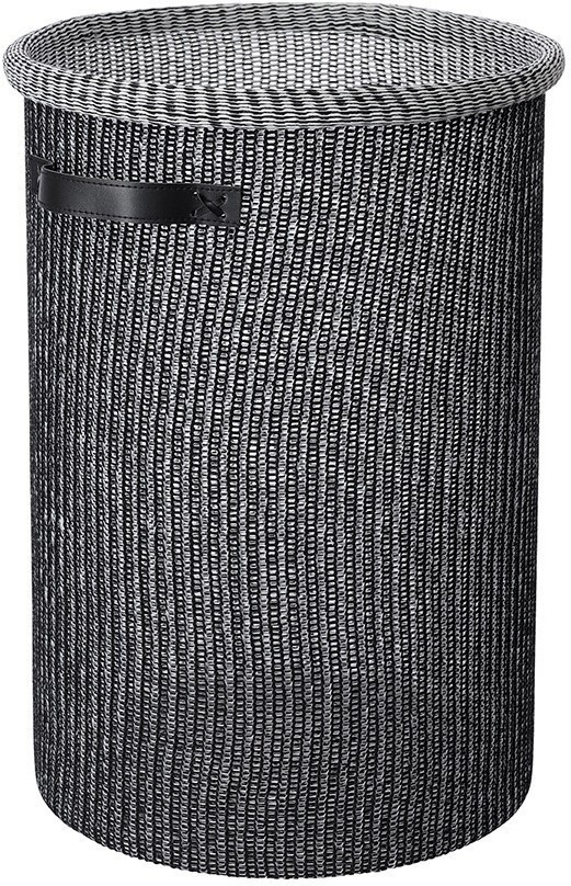 Корзина для хранения sustainable collection, D37х52 см, черная (77680)