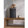 Корзина для хранения sustainable collection, D37х52 см, черная (77680)
