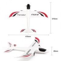 Радиоуправляемый самолет планер White Pterosaur (FX818)