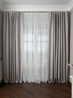 Портьера Gloss сер 275*260 (TT-00013897)