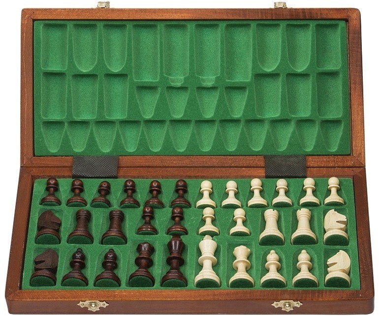 Шахматы "Магнитные 35", маркетри, Madon (33395)