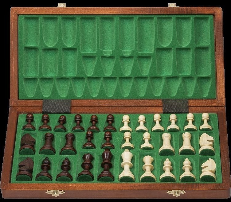 Шахматы "Магнитные 35", маркетри, Madon (33395)