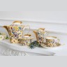 Чайный сервиз Бабочки, 6 персон, 21 предмет - RC9-21TS-665H Royal Crown
