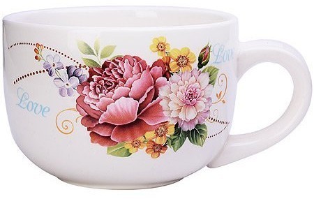 Кружка 350 мл Букет LORAINE (26225)