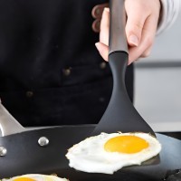 Лопатка с мягкой рукояткой из нерж/стали с прорезями Soft Grip MC, 34 см GREY MCSSTURN