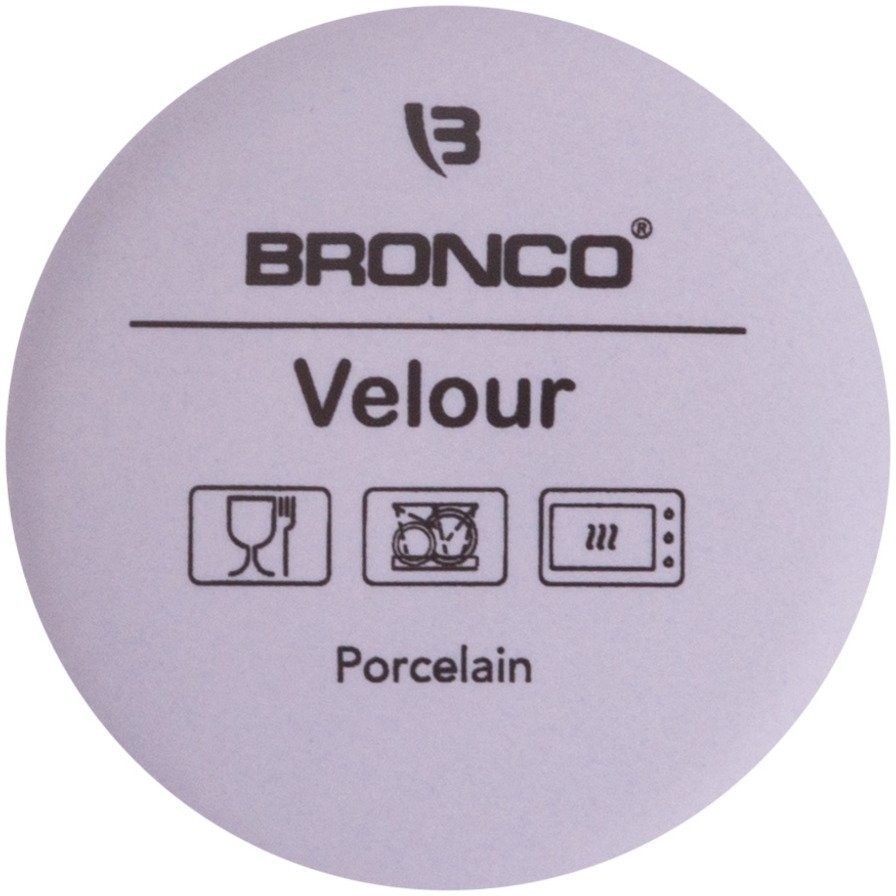 Кружка bronco "velour" 400 мл лиловая (407-144)