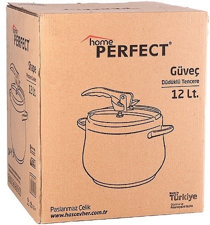 Скороварка круглая 12л нерж. HP (80491)