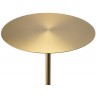 Столик кофейный gryd, D40 см, золотистый (75324)