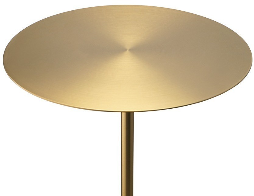 Столик кофейный gryd, D40 см, золотистый (75324)