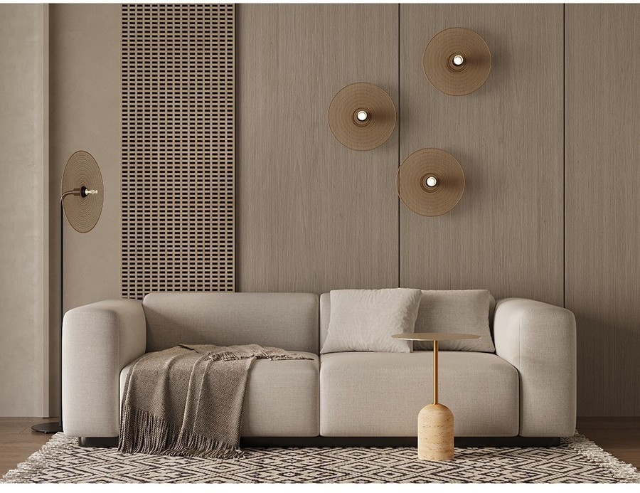 Столик кофейный gryd, D40 см, золотистый (75324)