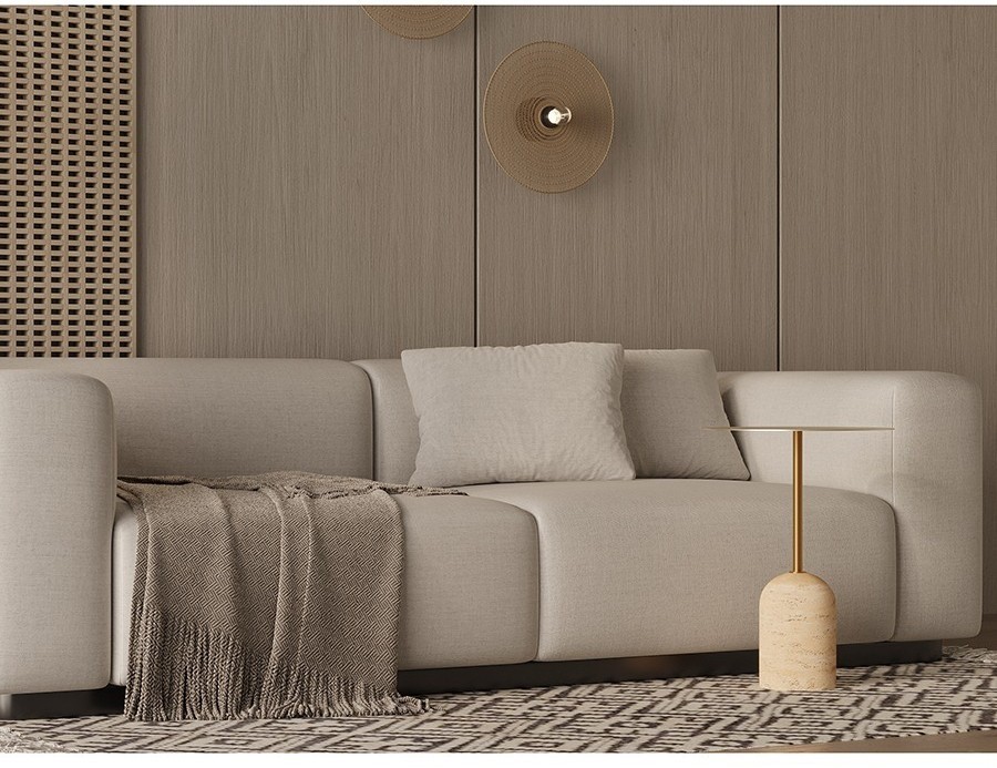 Столик кофейный gryd, D40 см, золотистый (75324)