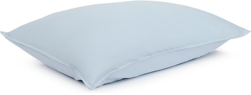 Набор из двух наволочек небесно-голубого цвета из органического стираного хлопка из коллекции essential, 50х70 см (69381)