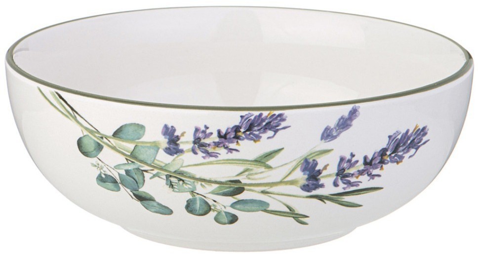 Салатник agness "лаванда" 16,5*6 см 800 мл (358-2148)