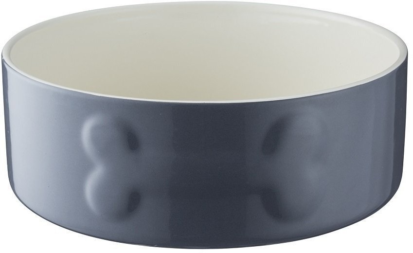 Миска для собак colour mix, D20 см, 1,5 л, серая (65071)