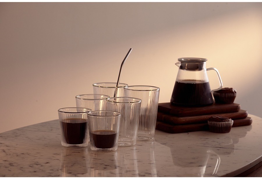 Сервер для кофе soft ripples, 600 мл (77377)