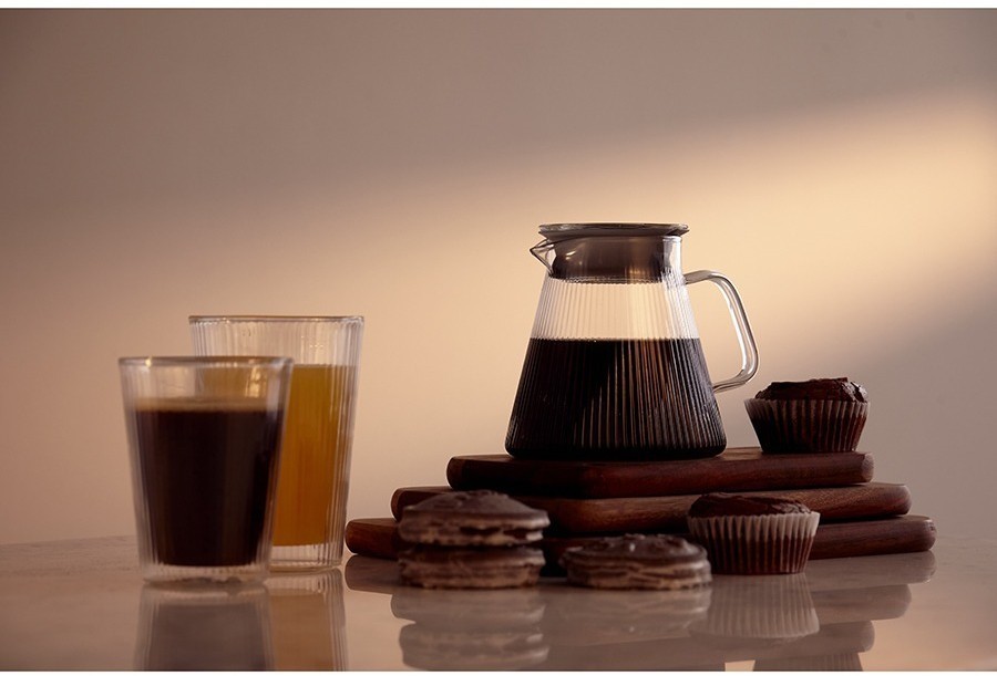 Сервер для кофе soft ripples, 600 мл (77377)