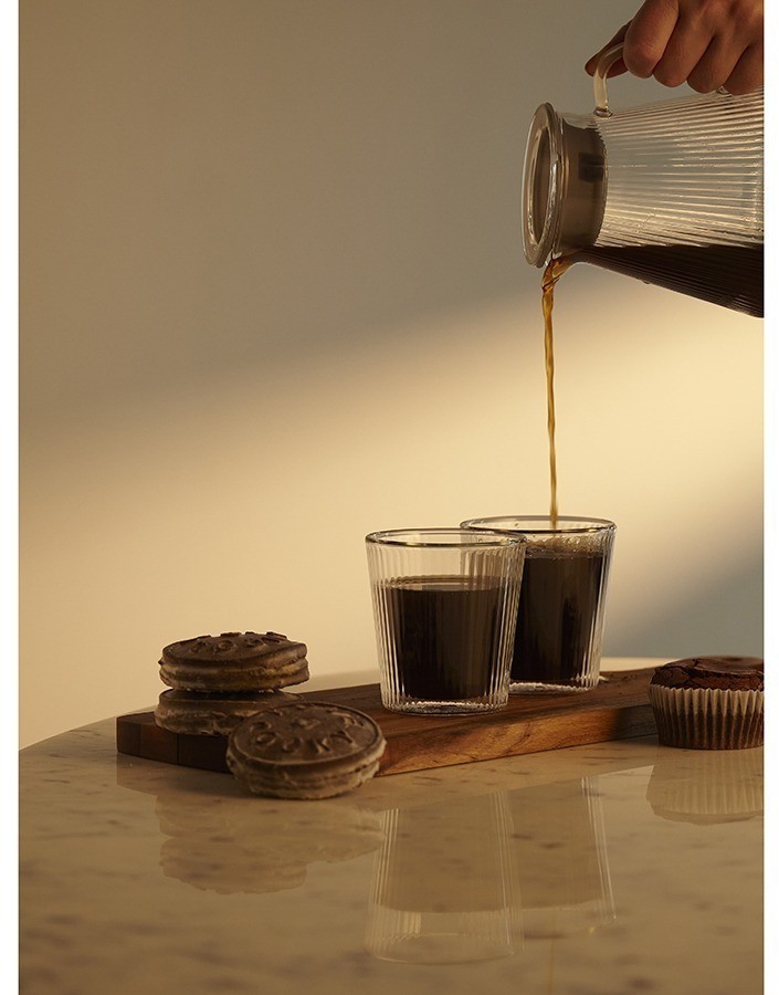 Сервер для кофе soft ripples, 600 мл (77377)