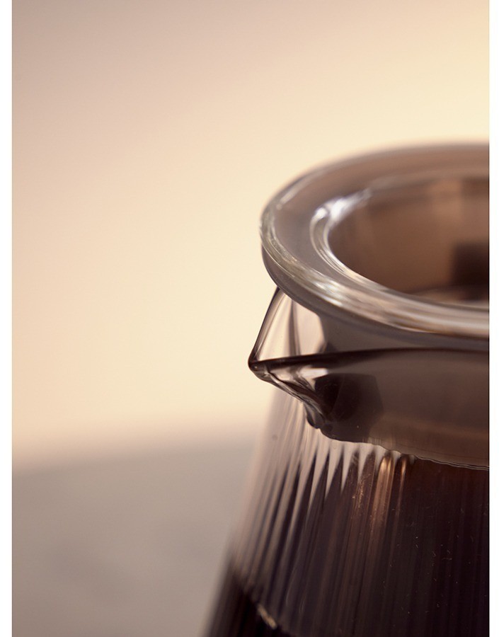 Сервер для кофе soft ripples, 600 мл (77377)