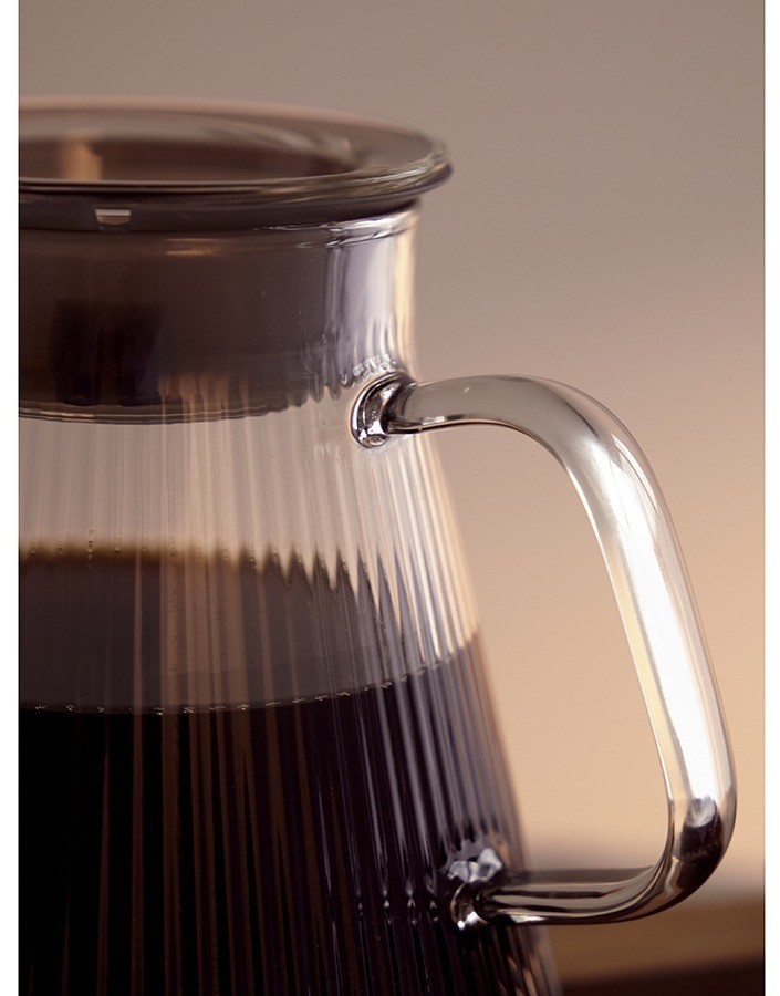 Сервер для кофе soft ripples, 600 мл (77377)