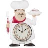 Часы настенные кварцевые "chef kitchen" 19*5*30 см.диаметр циферблата=10 см. Lefard (220-119)