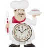 Часы настенные кварцевые "chef kitchen" 19*5*30 см.диаметр циферблата=10 см. Lefard (220-119)