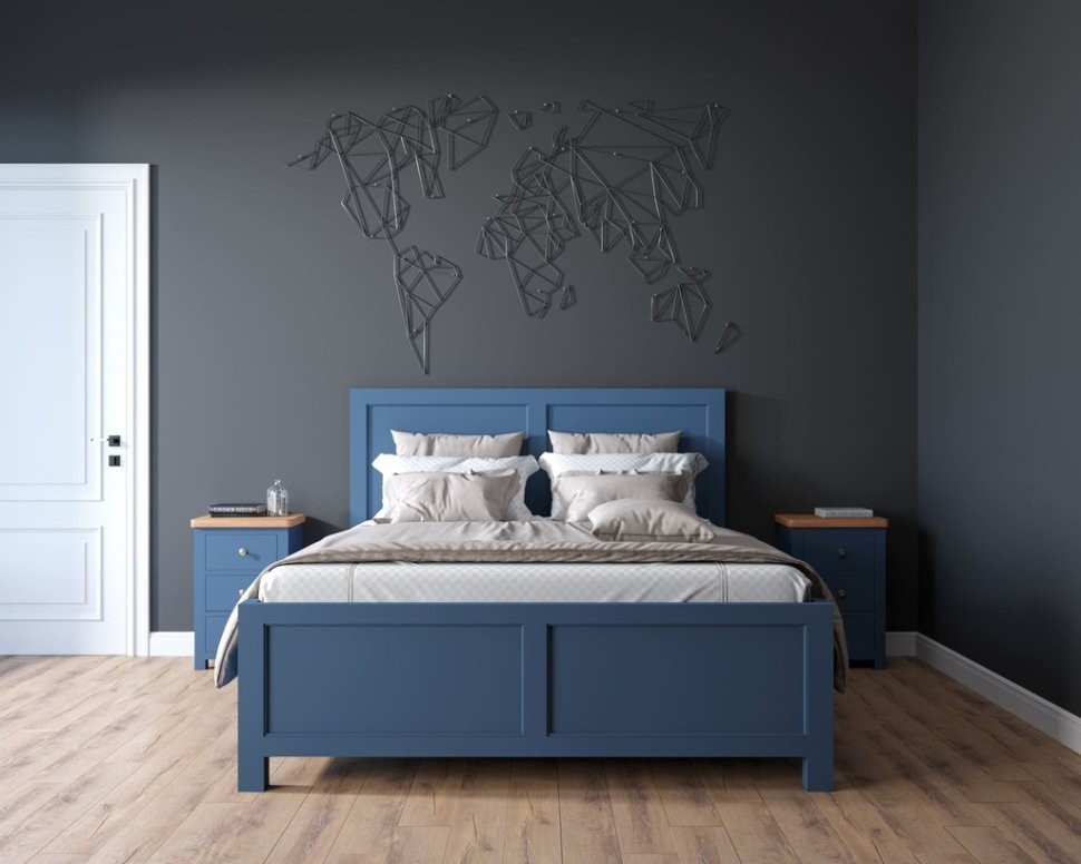 Кровать двуспальная Jules Verne 160*200 арт JV16ETGB-ET