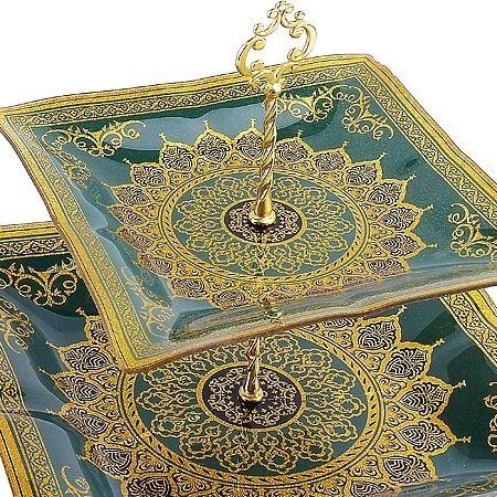 Этажерка 2 уровня, квадрат (7020-34)