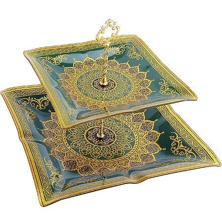 Этажерка 2 уровня, квадрат (7020-34)