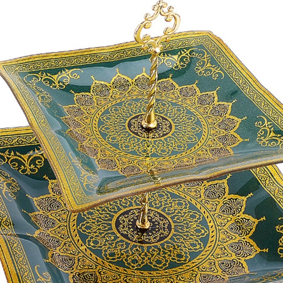 Этажерка 2 уровня, квадрат (7020-34)