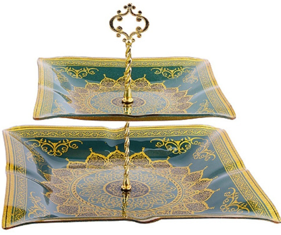 Этажерка 2 уровня, квадрат (7020-34)