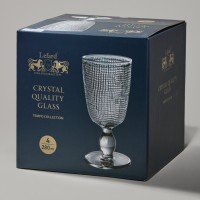 Набор бокалов &quot;tempo&quot; grey 4 шт./280 мл Lefard (355-383)