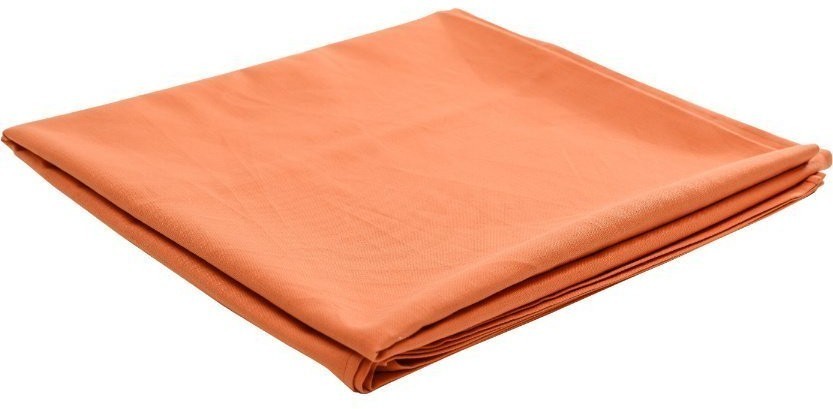 Скатерть на стол из хлопка оранжевого цвета russian north, 170х170 см (63469)