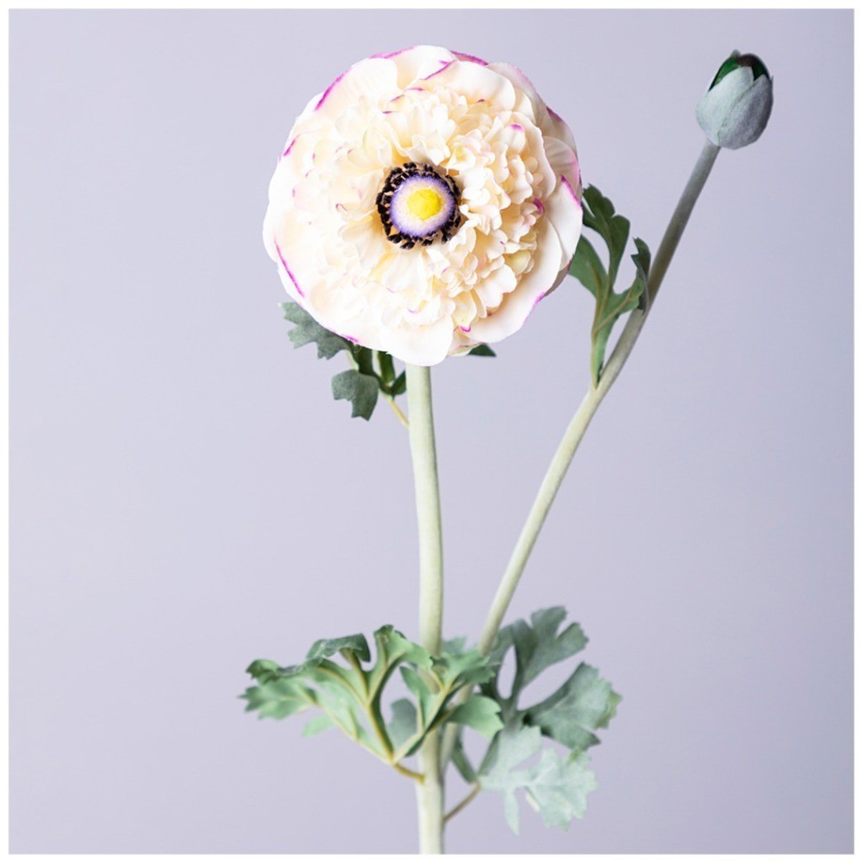 Цветок искусственный "ранункулюс" высота=55см. Lefard (287-528)