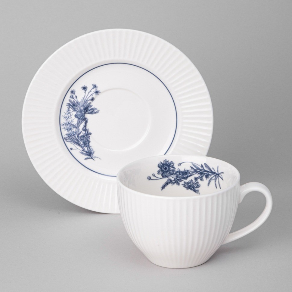 Чайная пара lefard "royal blue" 270 мл (425-099)